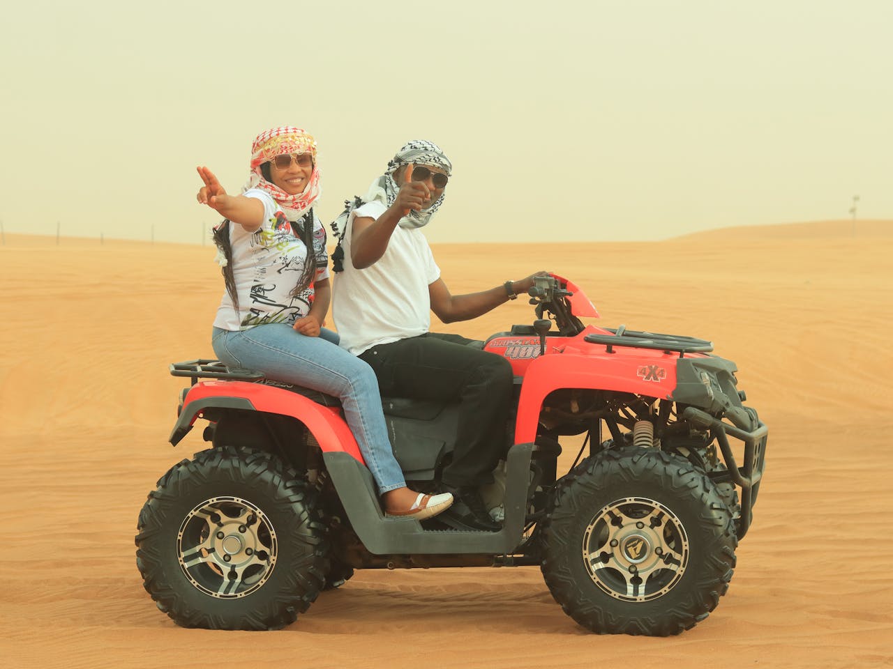 Home Evening Desert Safari With Quad Bike
